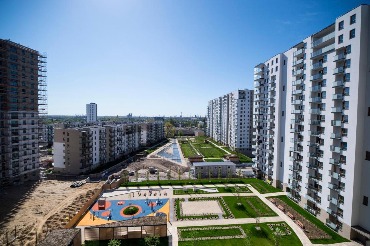CITYSTAY Nowa Letnica Gdansk Apartment Eksteriør bilde