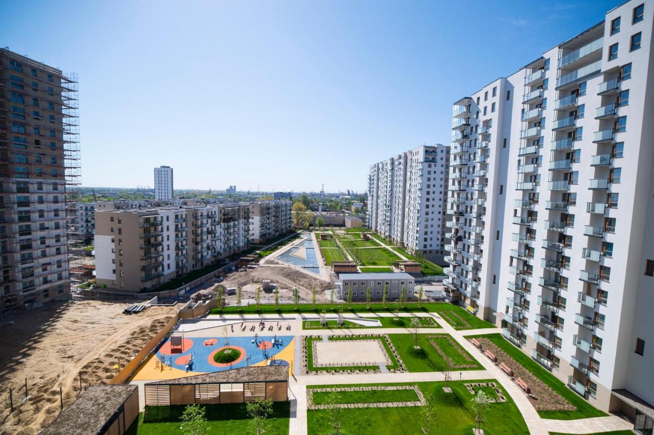 CITYSTAY Nowa Letnica Gdansk Apartment Eksteriør bilde